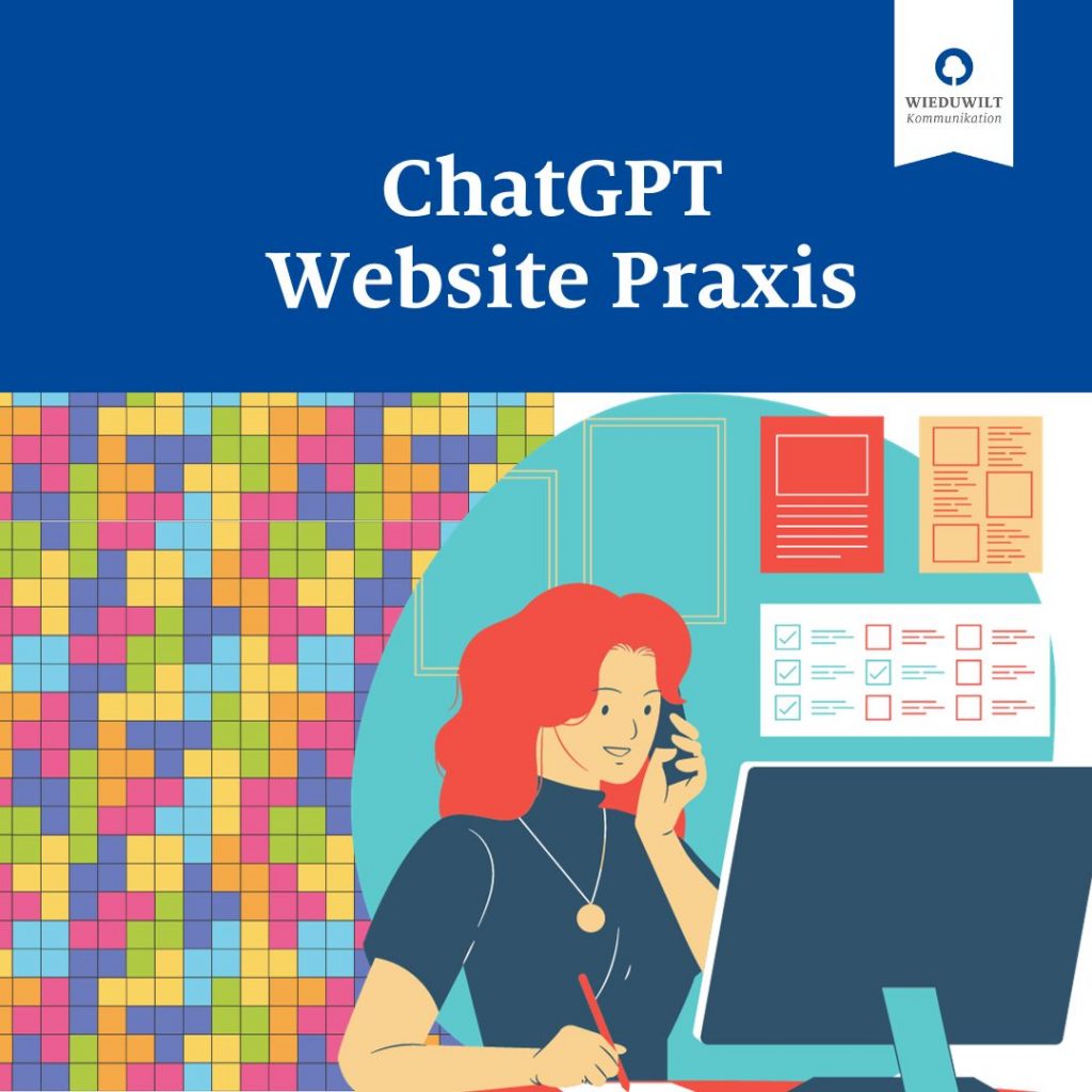 Prompts für Chat GPT Websitetexte
